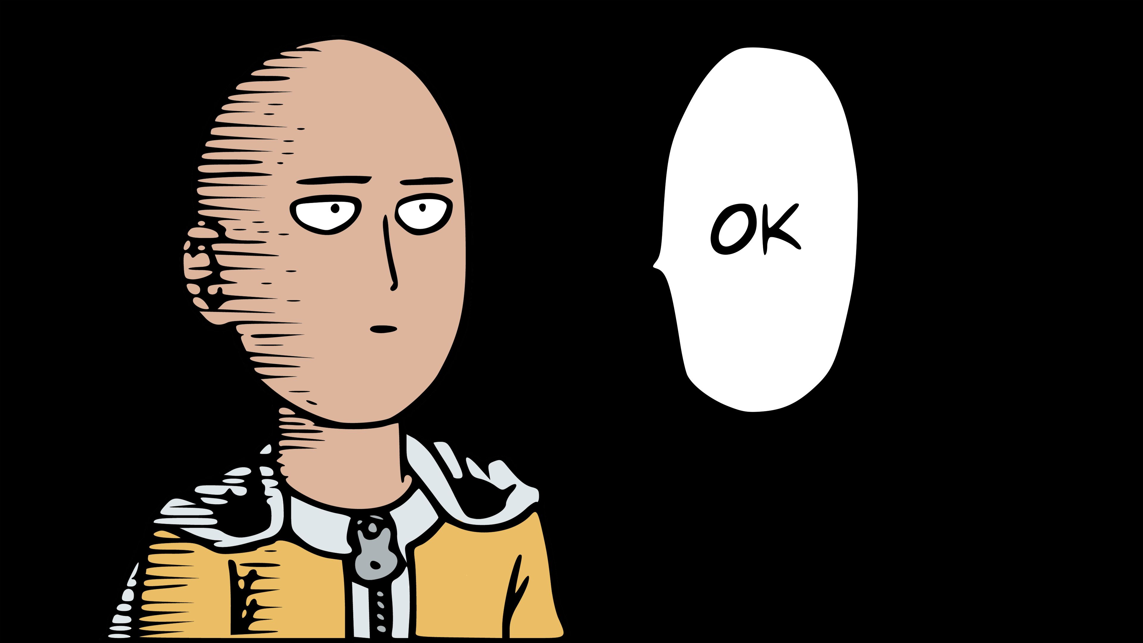 Saitama OK ultra HD 4K wallpaper
