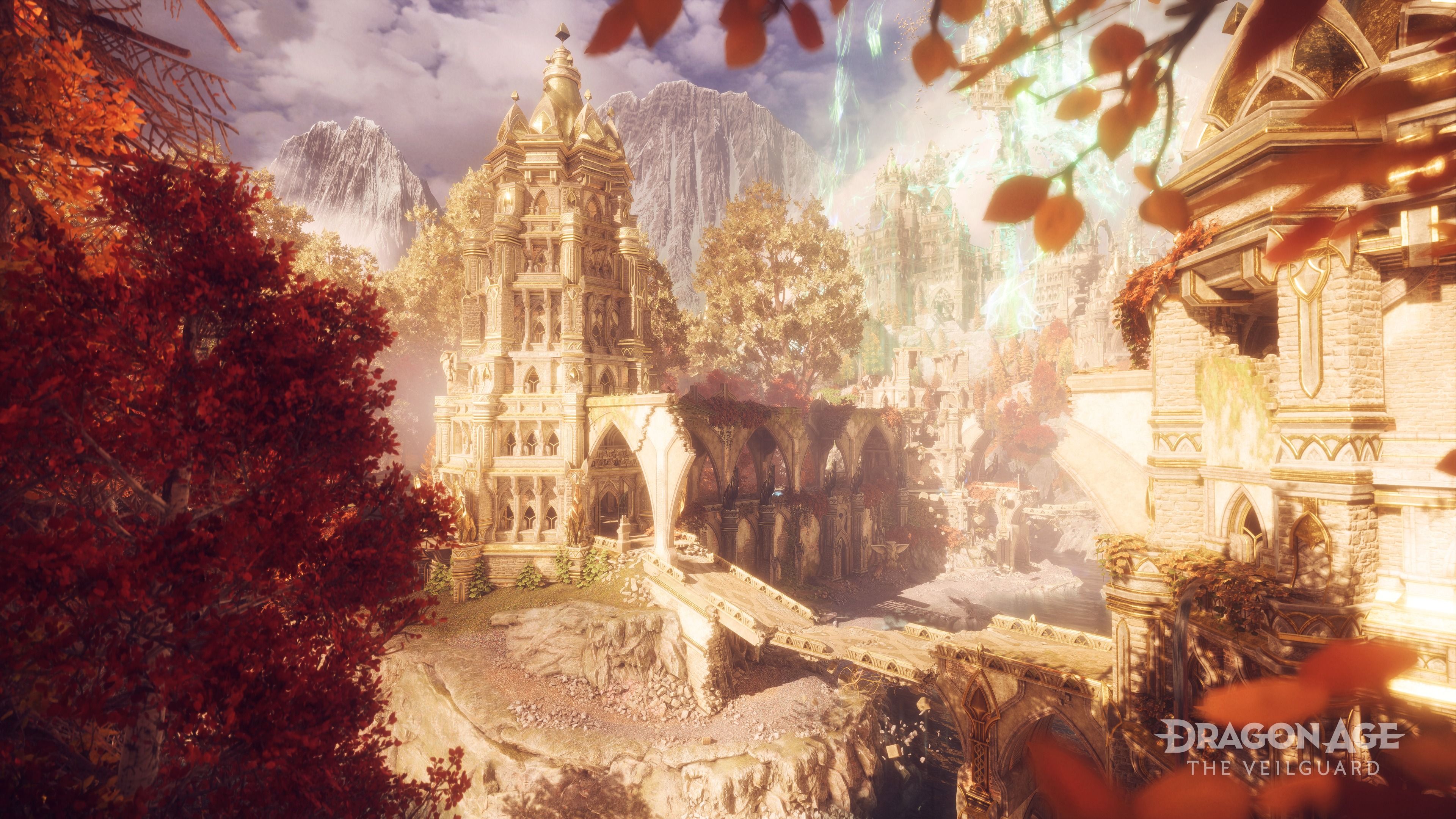 Dragon Age: The Veilguard Arlathan Forest ultra HD 4K wallpaper