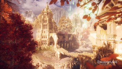 Dragon Age: The Veilguard Arlathan Forest ultra HD 4K wallpaper