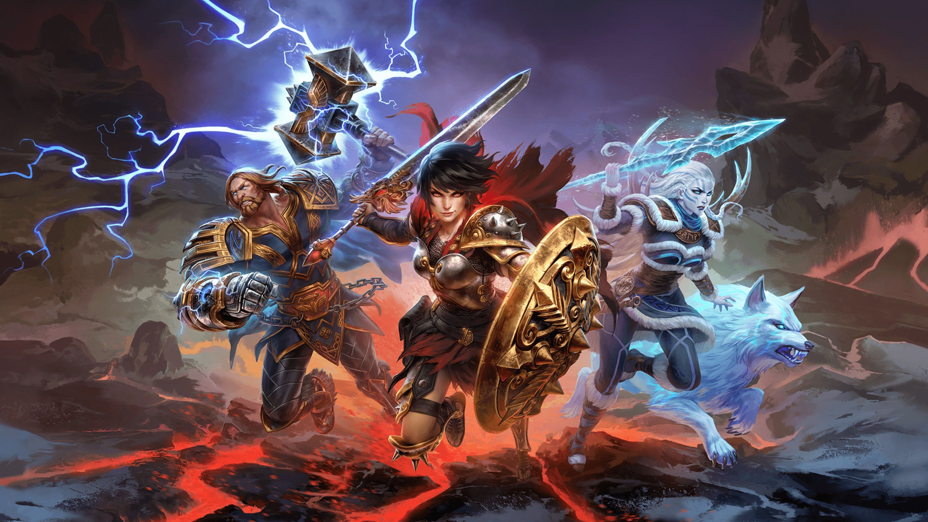 Smite 2 Gods ultra HD 4K wallpaper
