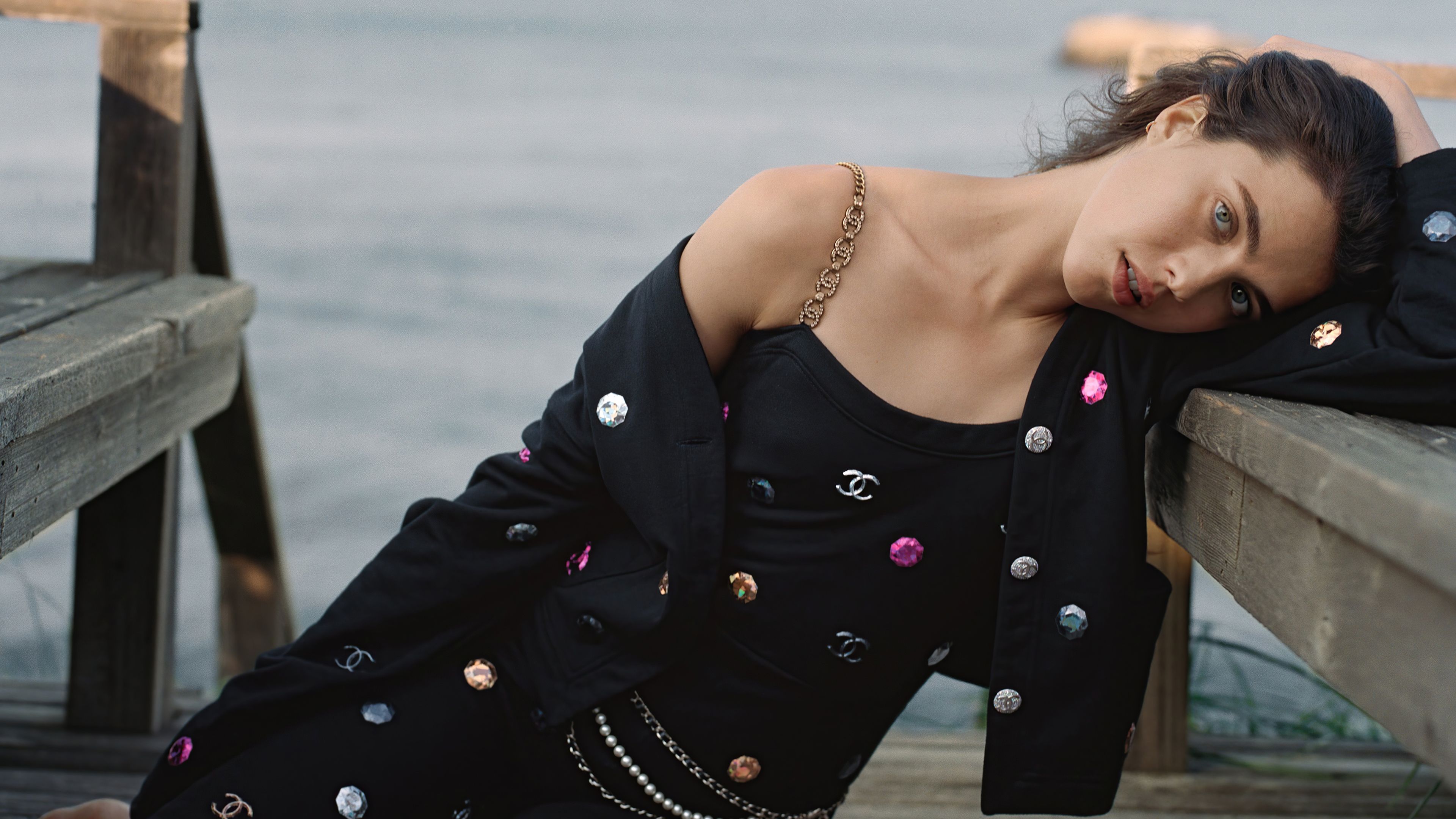 Margaret Qualley American actress ultra HD 4K wallpaper
