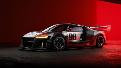 Audi R8 LMS GT3 CGI ultra HD 4K wallpaper