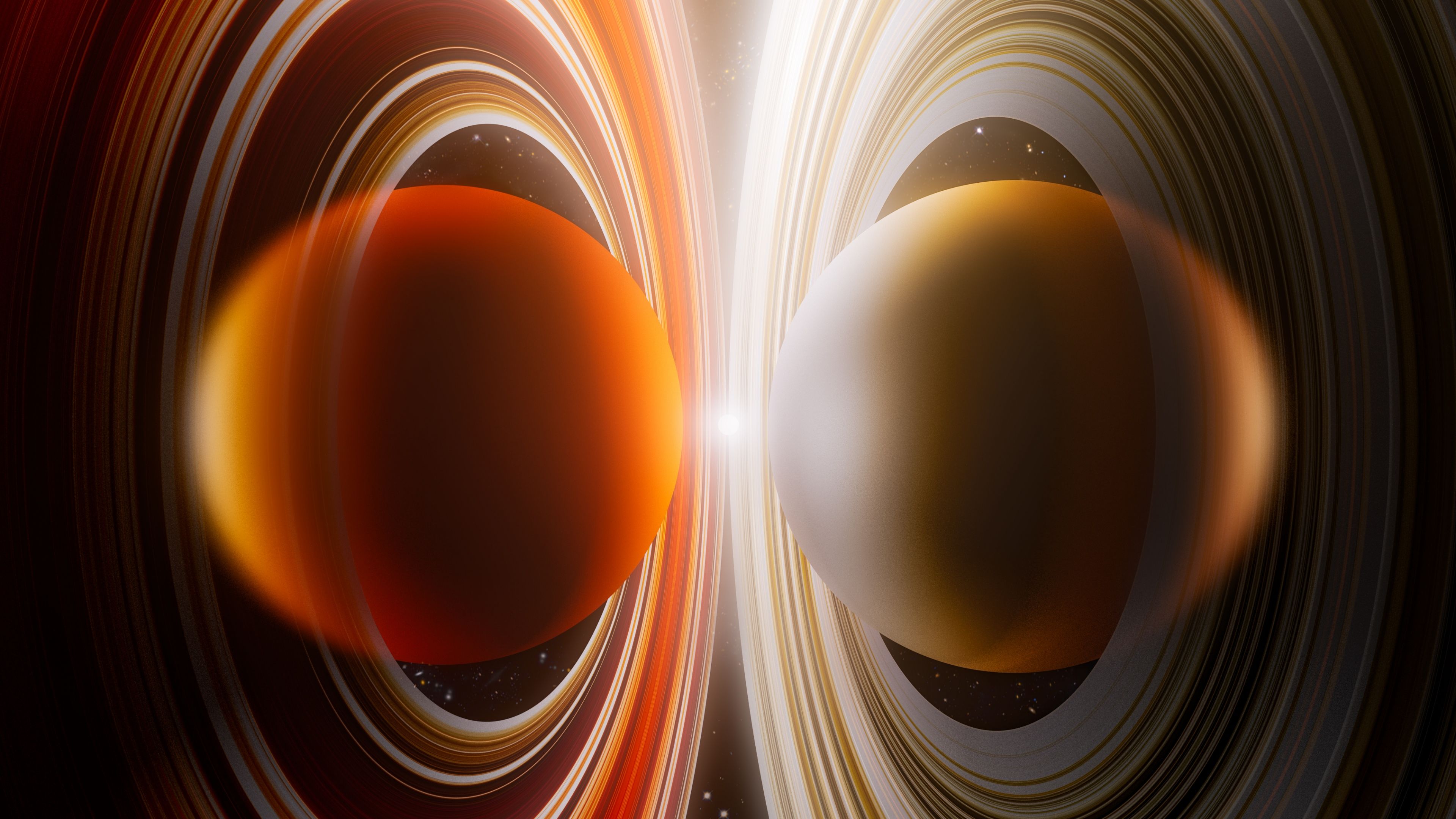 Cosmic Symmetry ultra HD 4K wallpaper