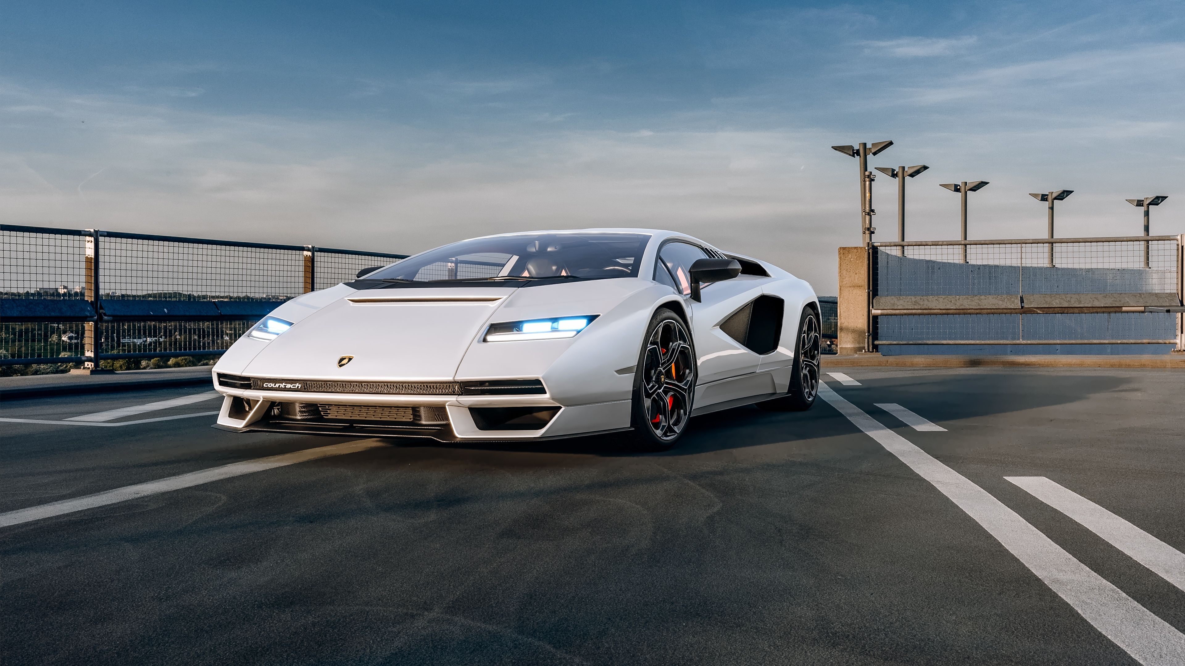 Lamborghini Countach LPI 800-4 Hybrid Supercar ultra HD 4K wallpaper