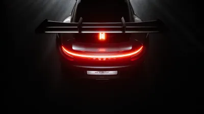 Porsche 911 GT3 RS Dark aesthetic ultra HD 4K wallpaper