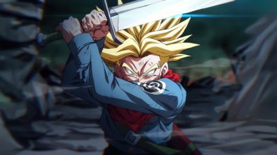 Trunks Sword ultra HD 4K wallpaper