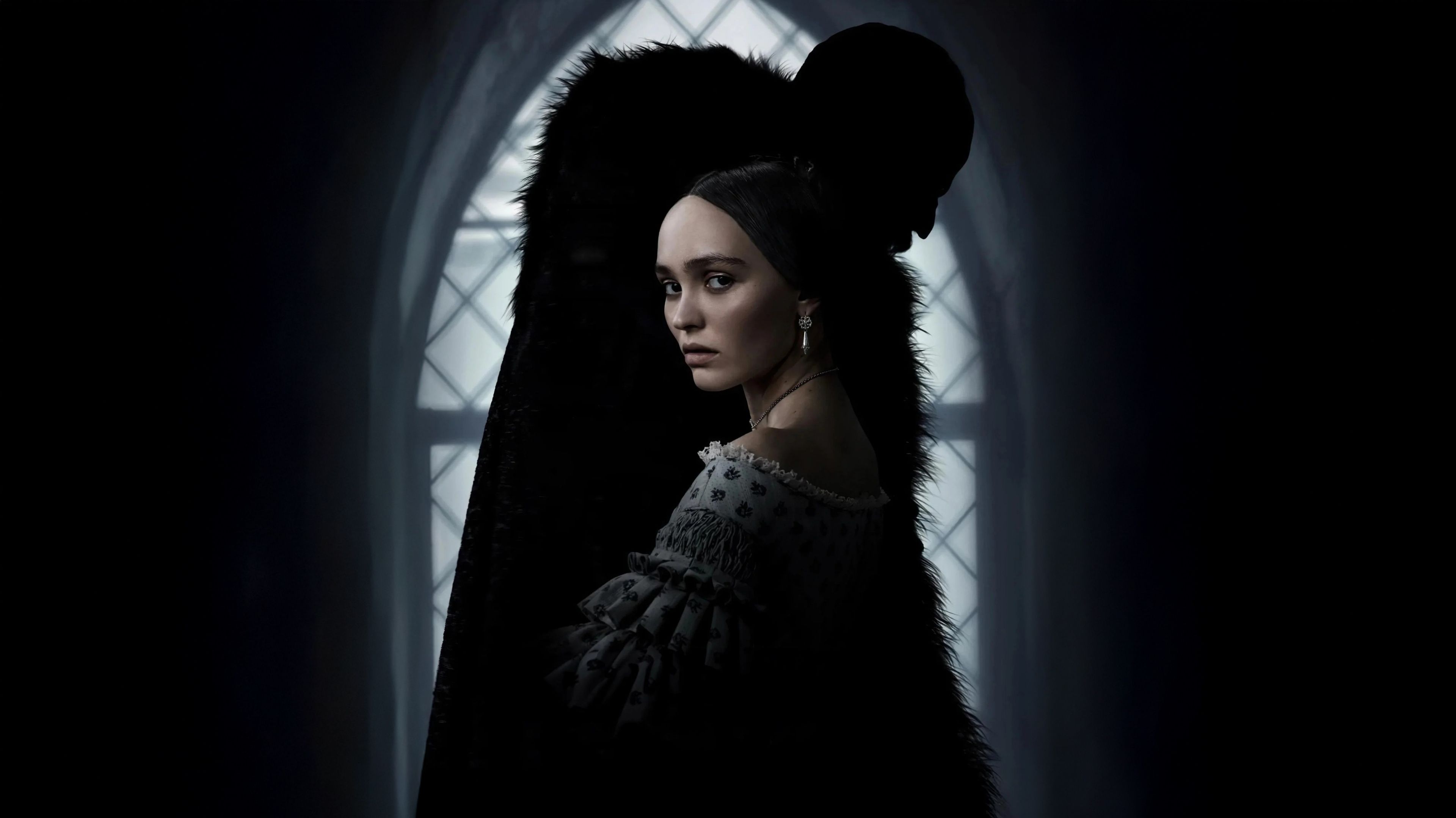 Nosferatu Lily Rose Depp ultra HD 4K wallpaper