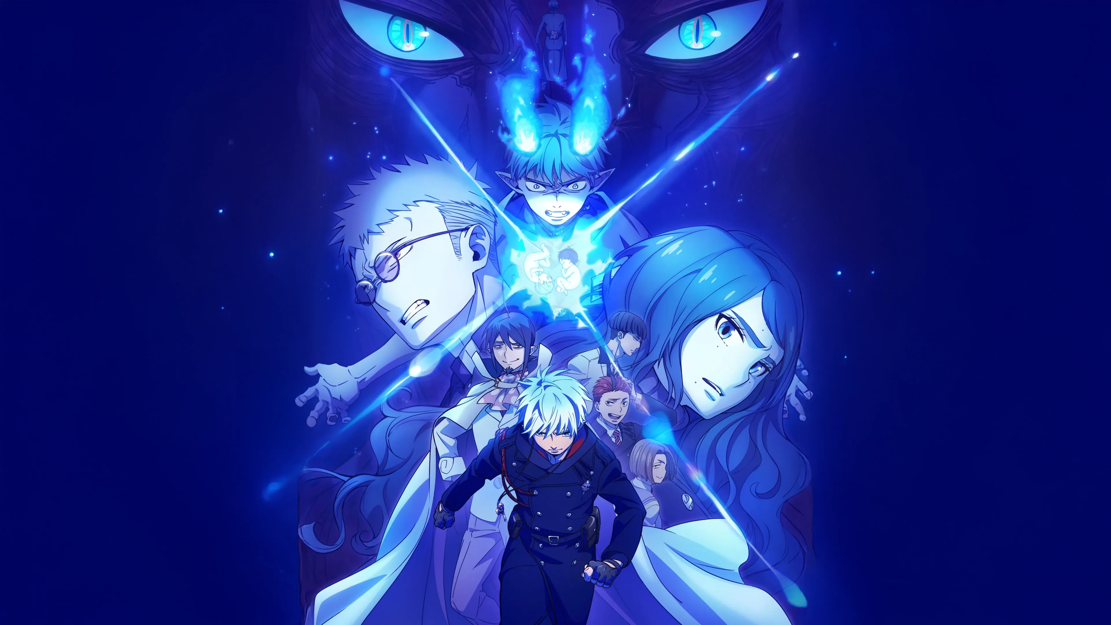 Blue Exorcist ultra HD 4K wallpaper
