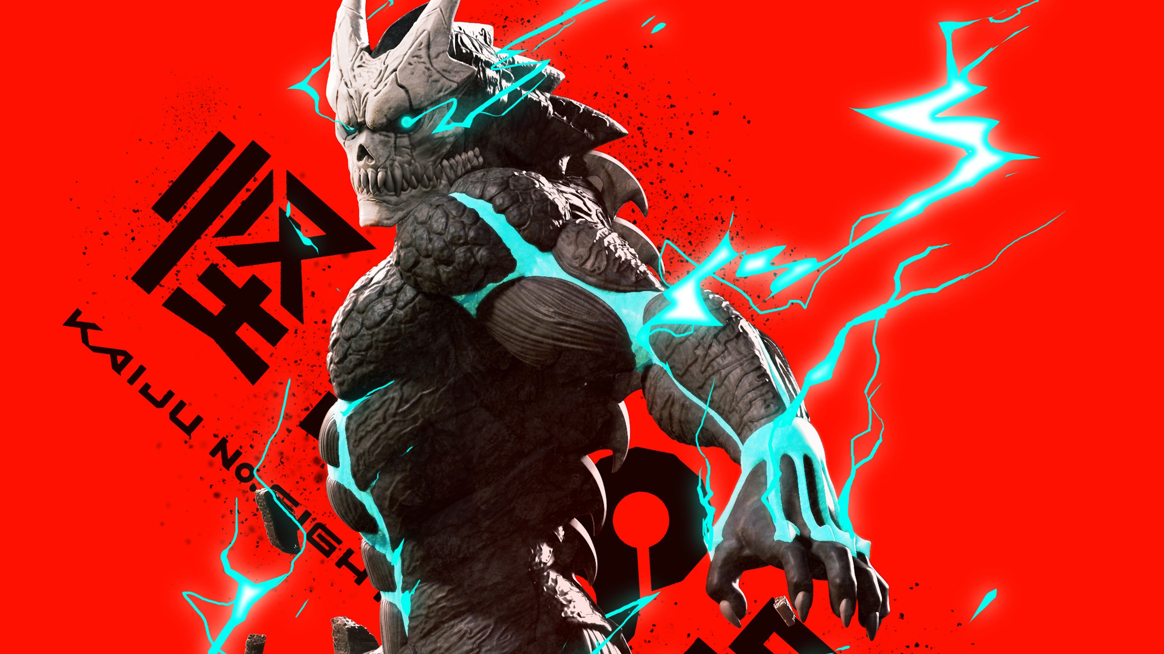 Kaiju No. 8 3D model ultra HD 4K wallpaper