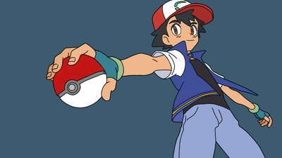 Ash Ketchum Pokeball ultra HD 4K wallpaper