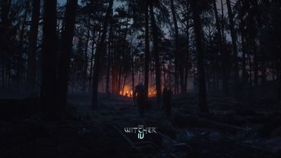 The Witcher IV Dark Forest ultra HD 4K wallpaper
