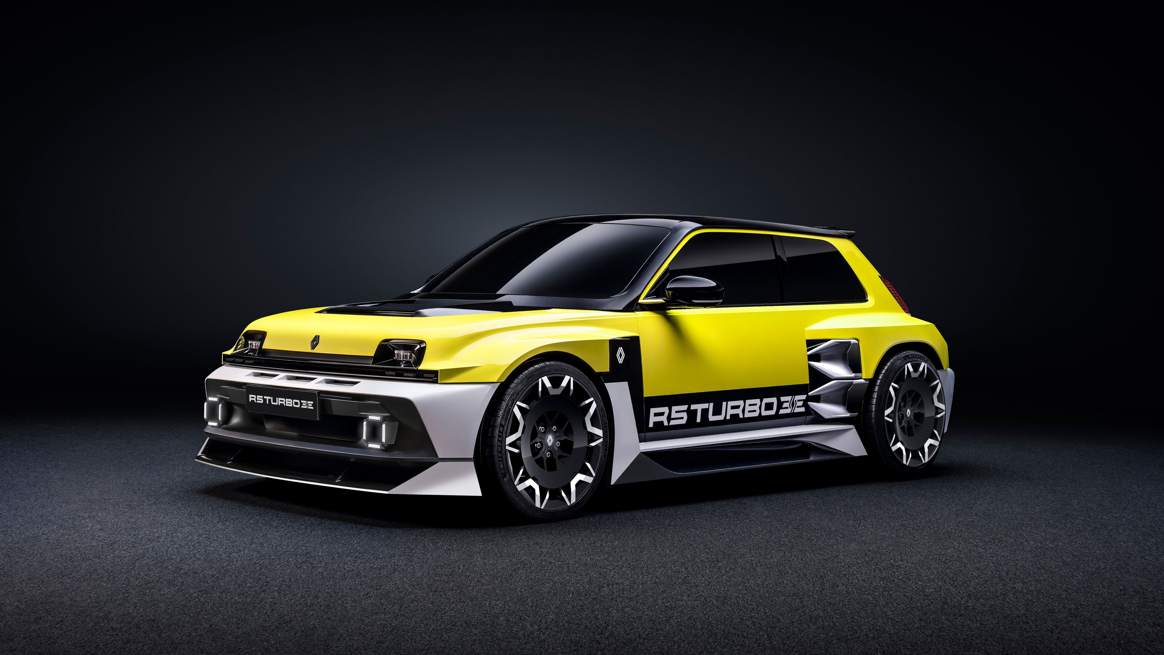 Renault 5 Turbo 3E 2025 ultra HD 4K wallpaper