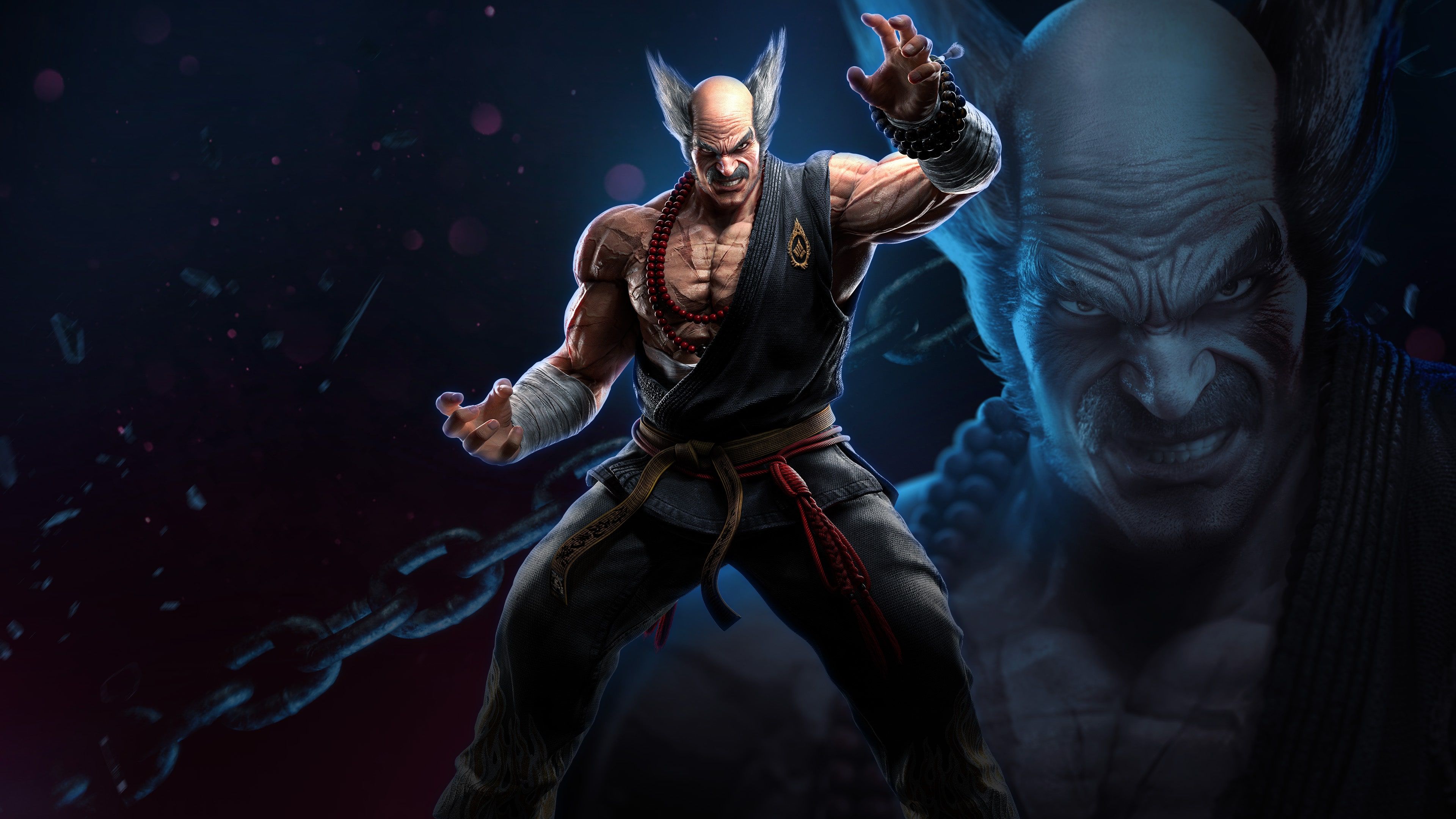 Heihachi Mishima Tekken 8 ultra HD 4K wallpaper