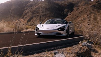 McLaren 750S Spider Tarmac ultra HD 4K wallpaper
