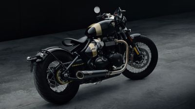 Triumph Bonneville Bobber TFC 2025 ultra HD 4K wallpaper