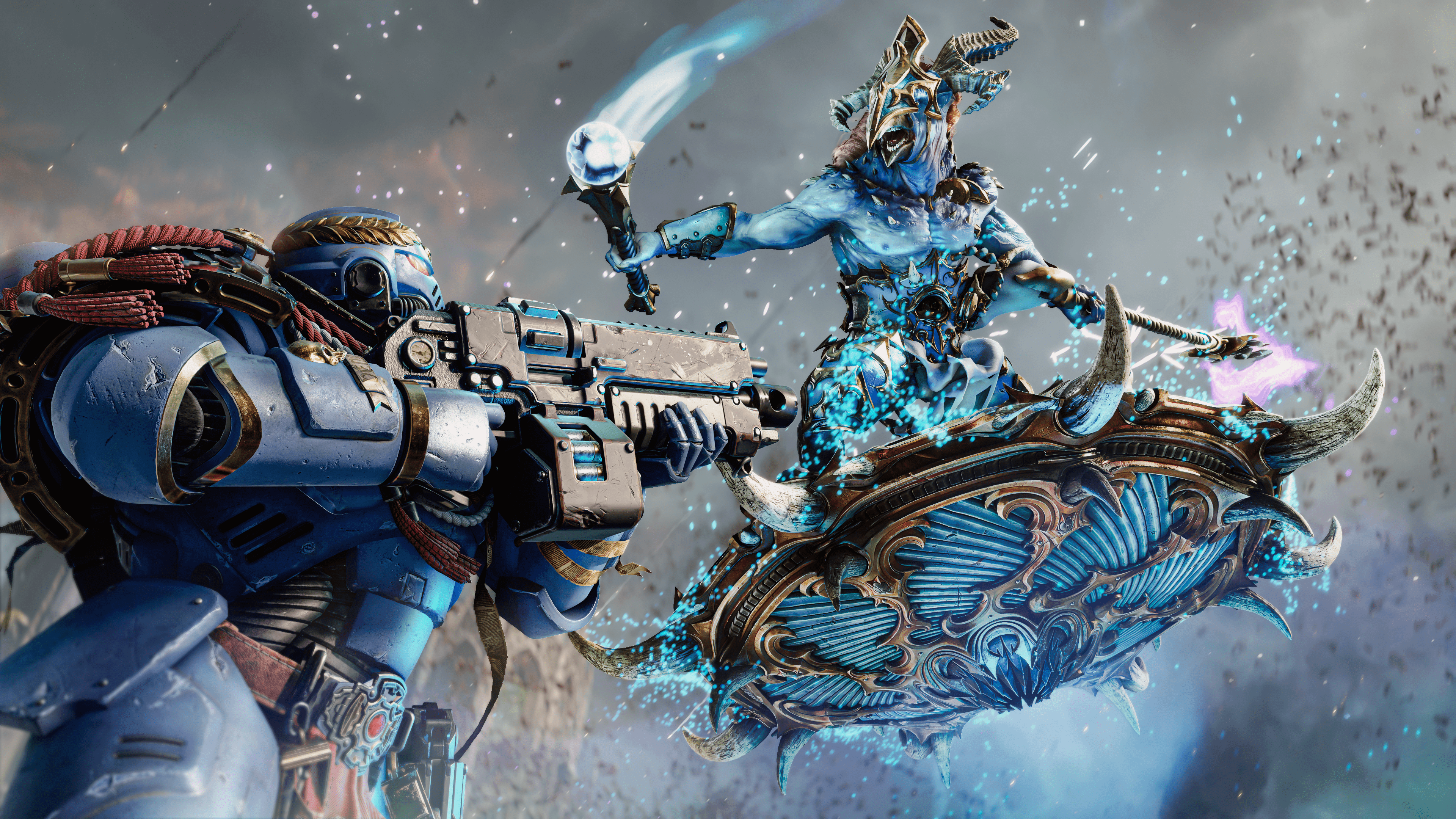 Warhammer 40K Space Marine 2 Tzaangor Enlightened ultra HD 4K wallpaper