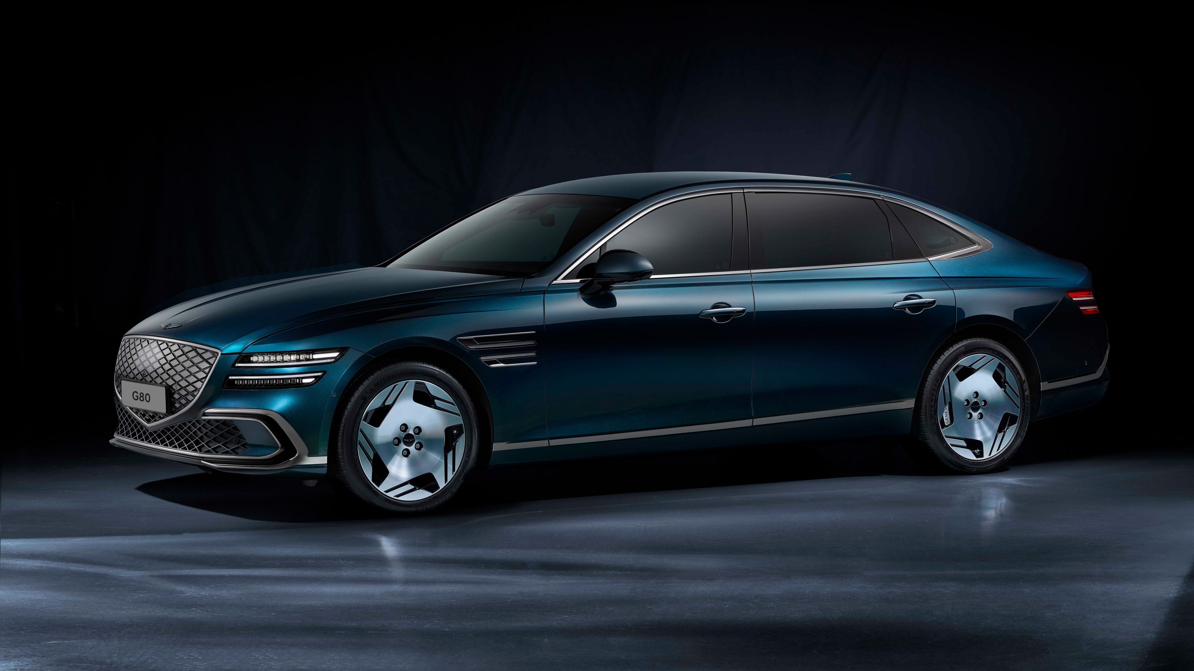 Genesis Electrified G80 ultra HD 4K wallpaper