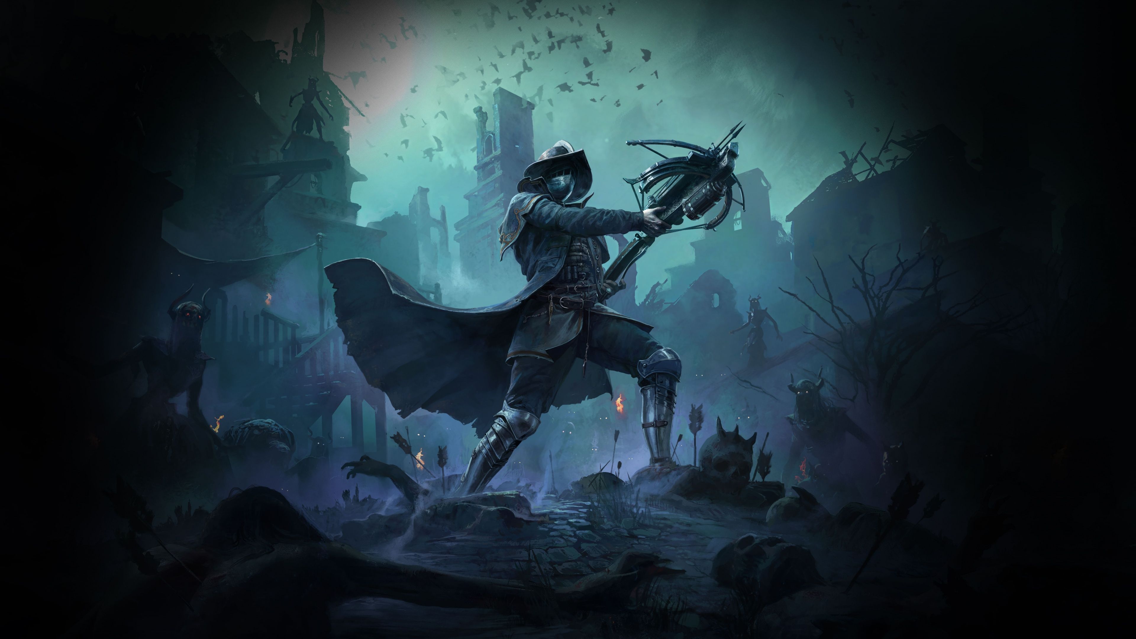 Path of Exile 2 Witchhunter ultra HD 4K wallpaper