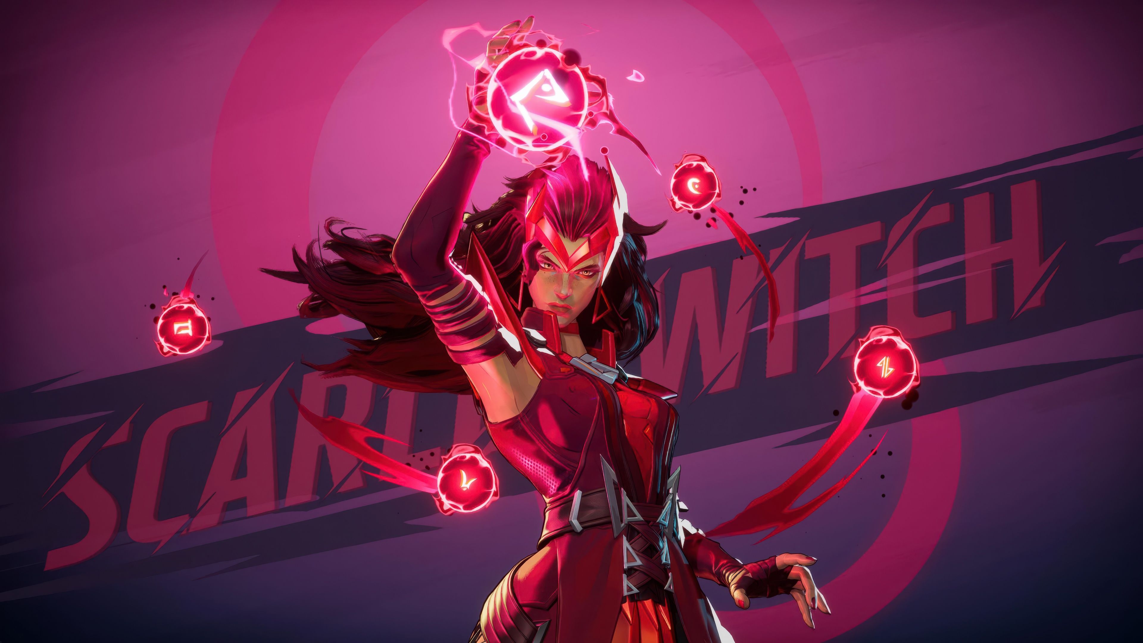 Scarlet Witch Marvel Rivals ultra HD 4K wallpaper