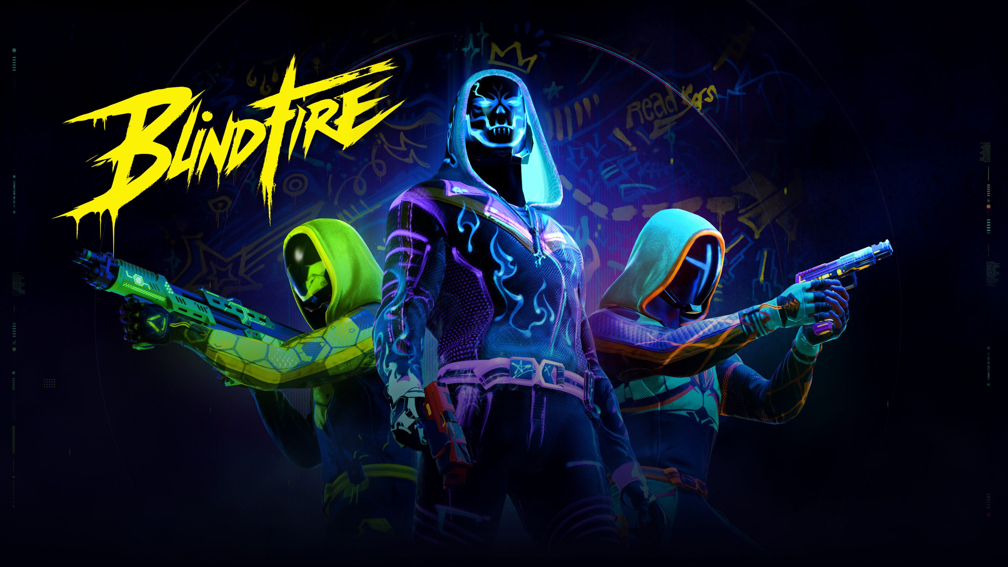 Blindfire Key Art ultra HD 4K wallpaper