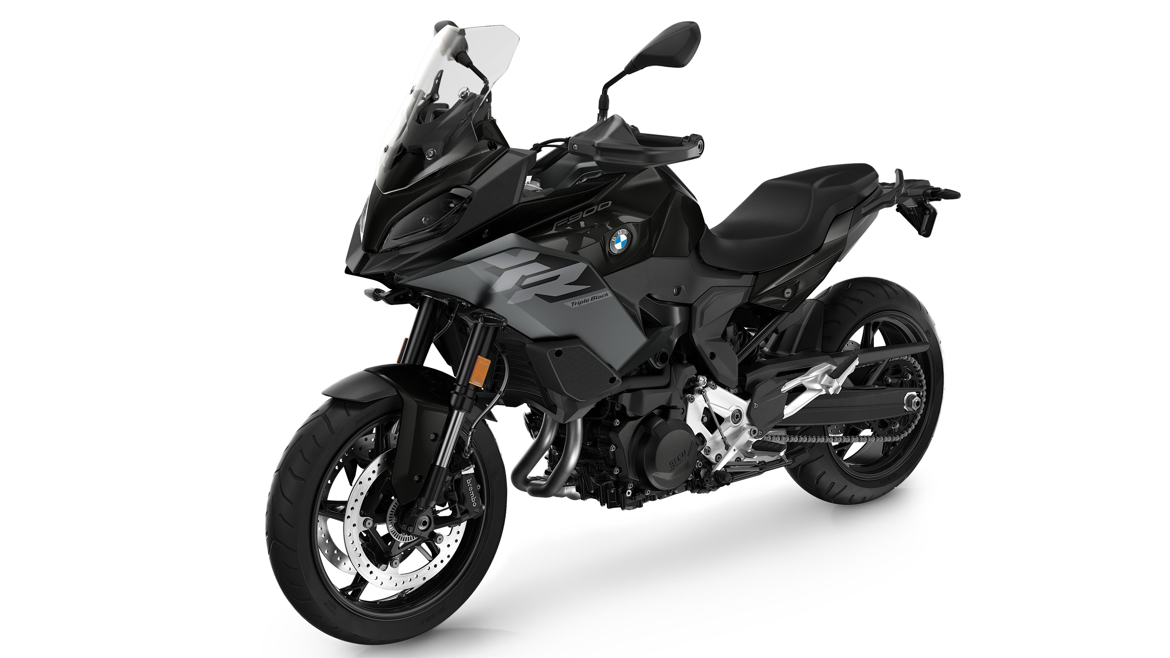 BMW F 900 XR Triple Black 2025 ultra HD 4K wallpaper