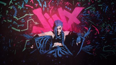 Jinx Graffiti ultra HD 4K wallpaper