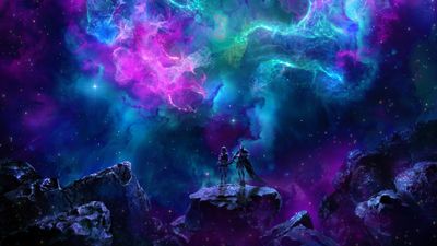 Together Nebula ultra HD 4K wallpaper