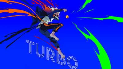 Turbo Granny Blue aesthetic ultra HD 4K wallpaper