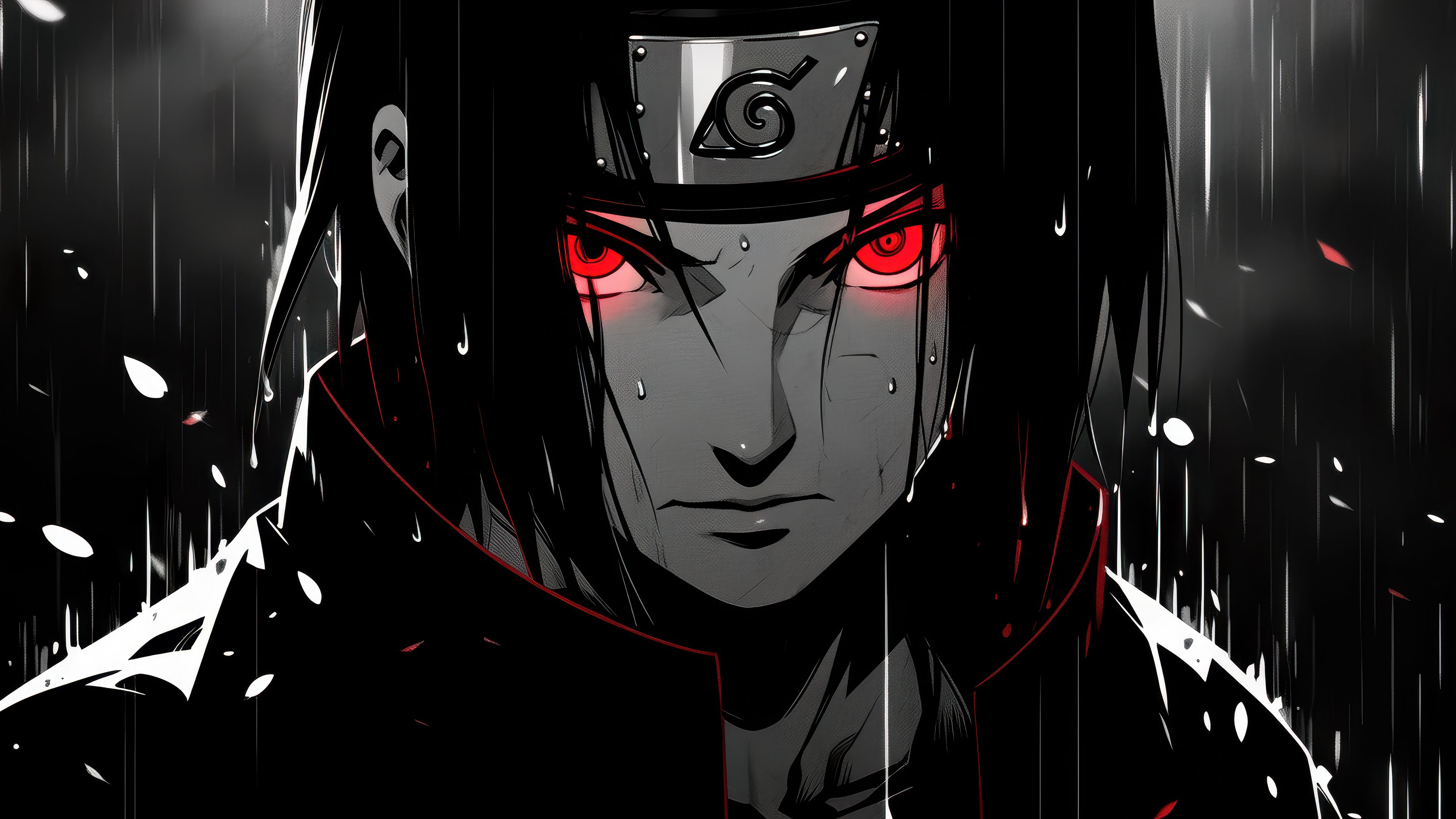 Itachi Uchiha Dark aesthetic ultra HD 4K wallpaper