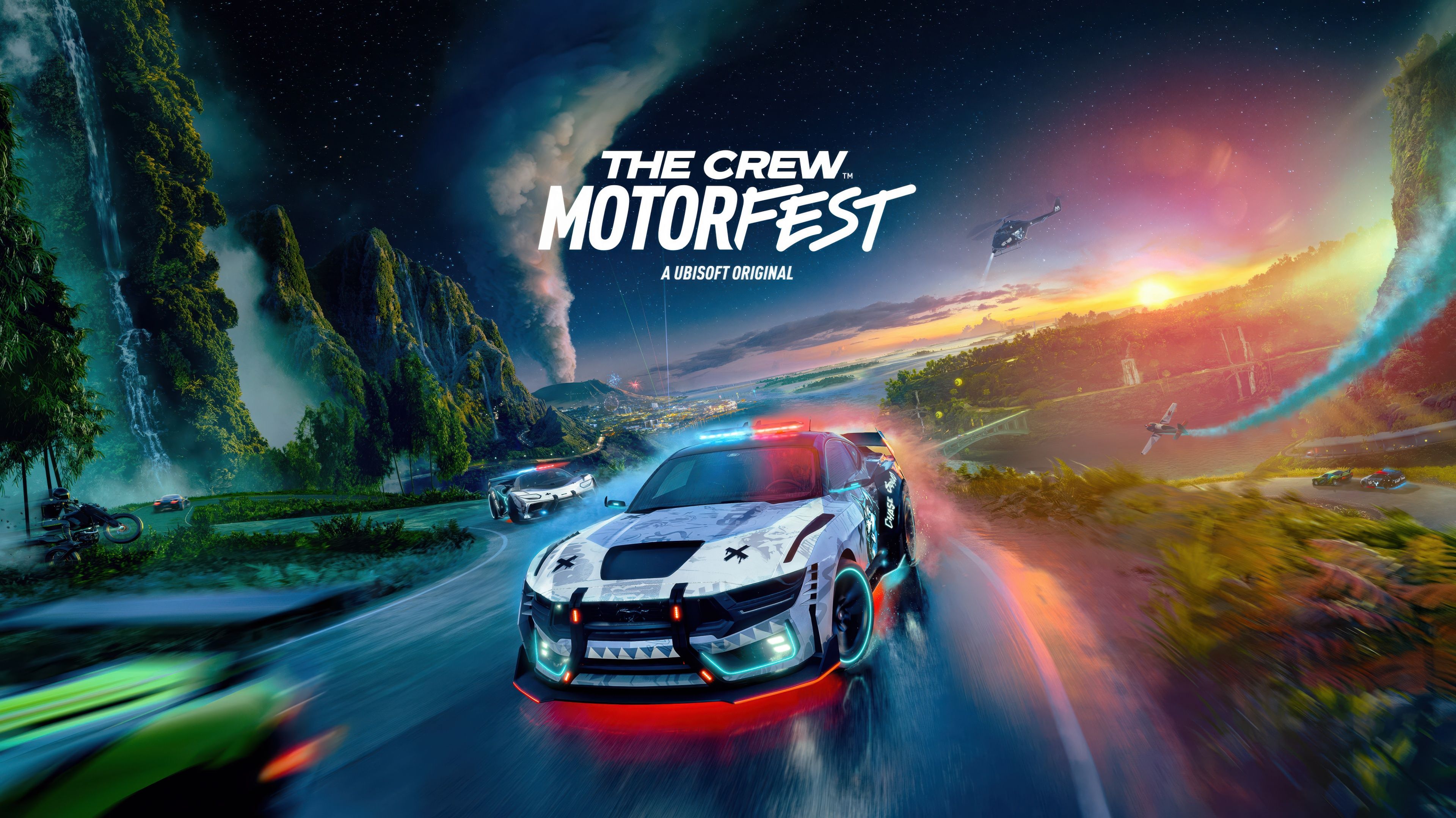 Ford Mustang Dark Horse The Crew Motorfest ultra HD 4K wallpaper