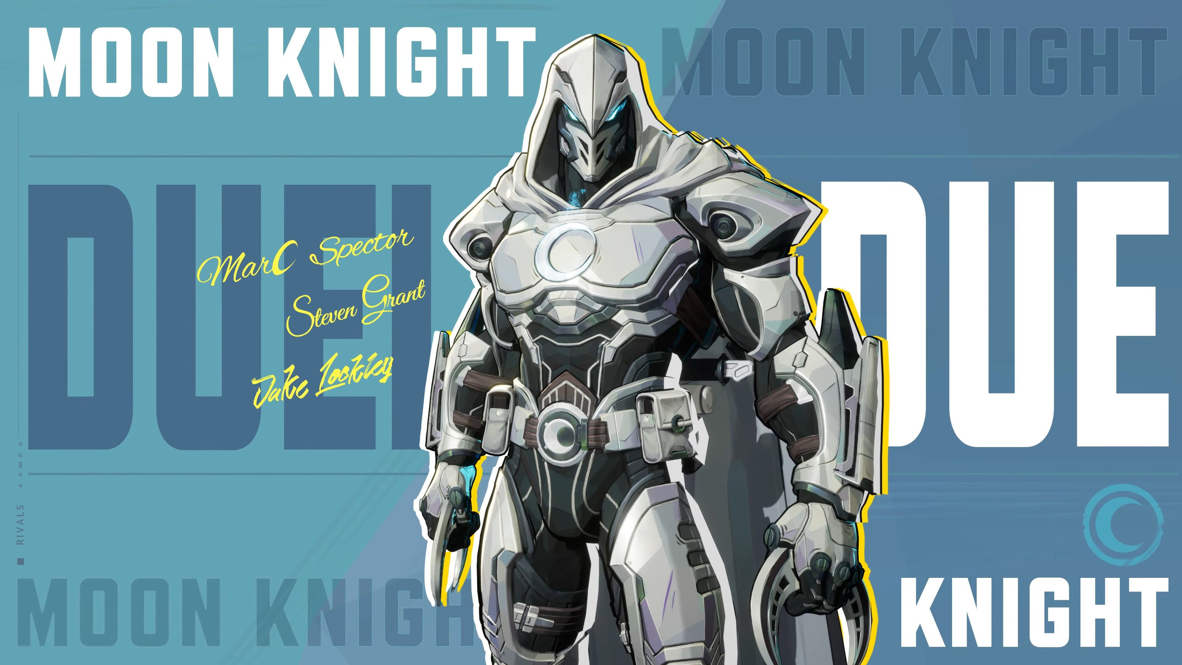 Marvel Rivals Moon Knight ultra HD 4K wallpaper