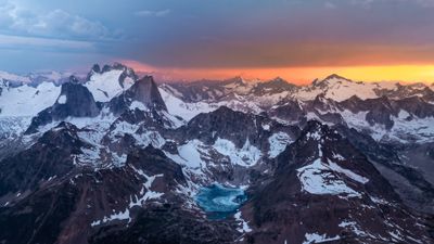 Mountain Landscape Alps ultra HD 4K wallpaper