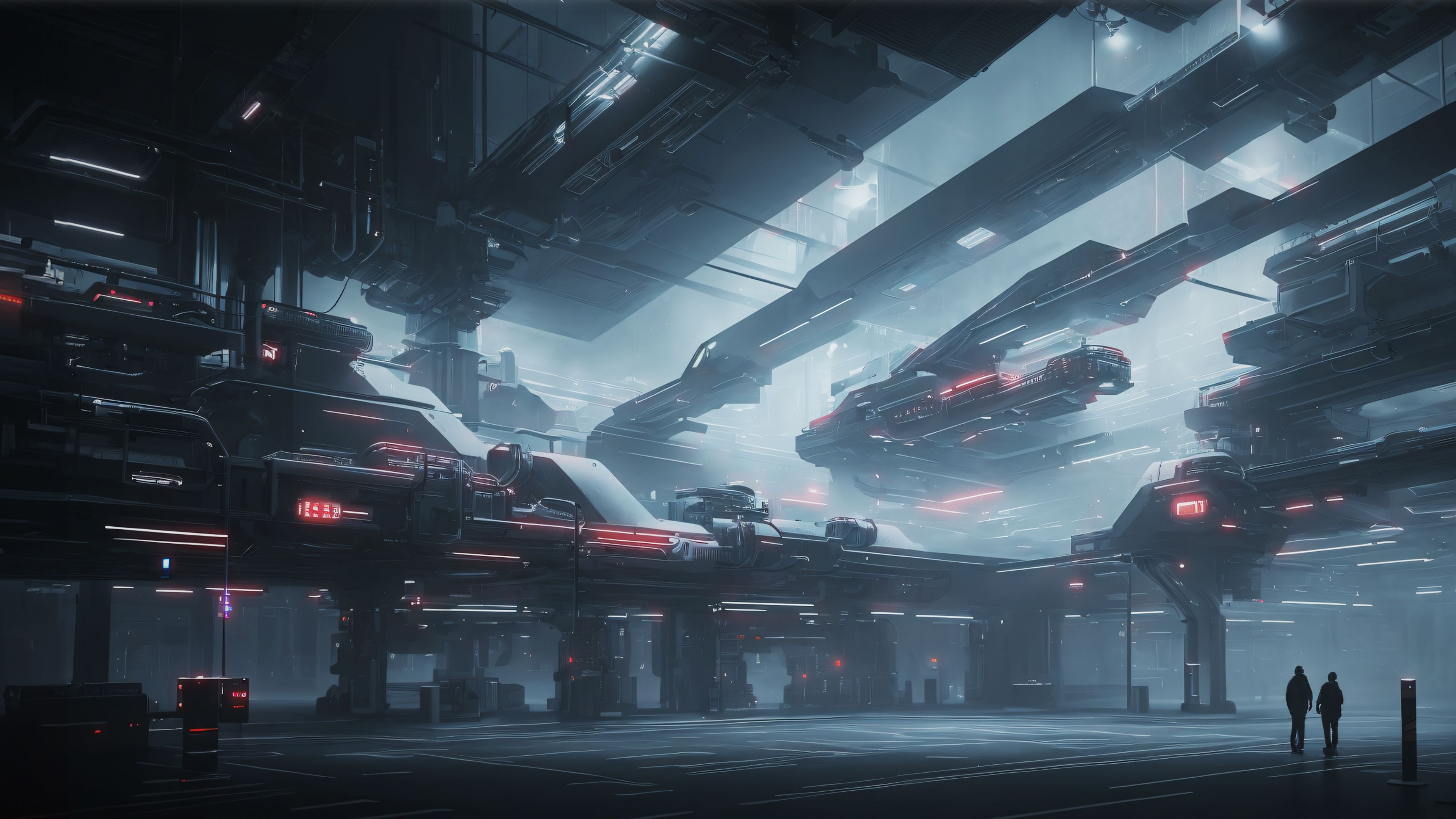 Cyberpunk ASUS ROG ultra HD 4K wallpaper