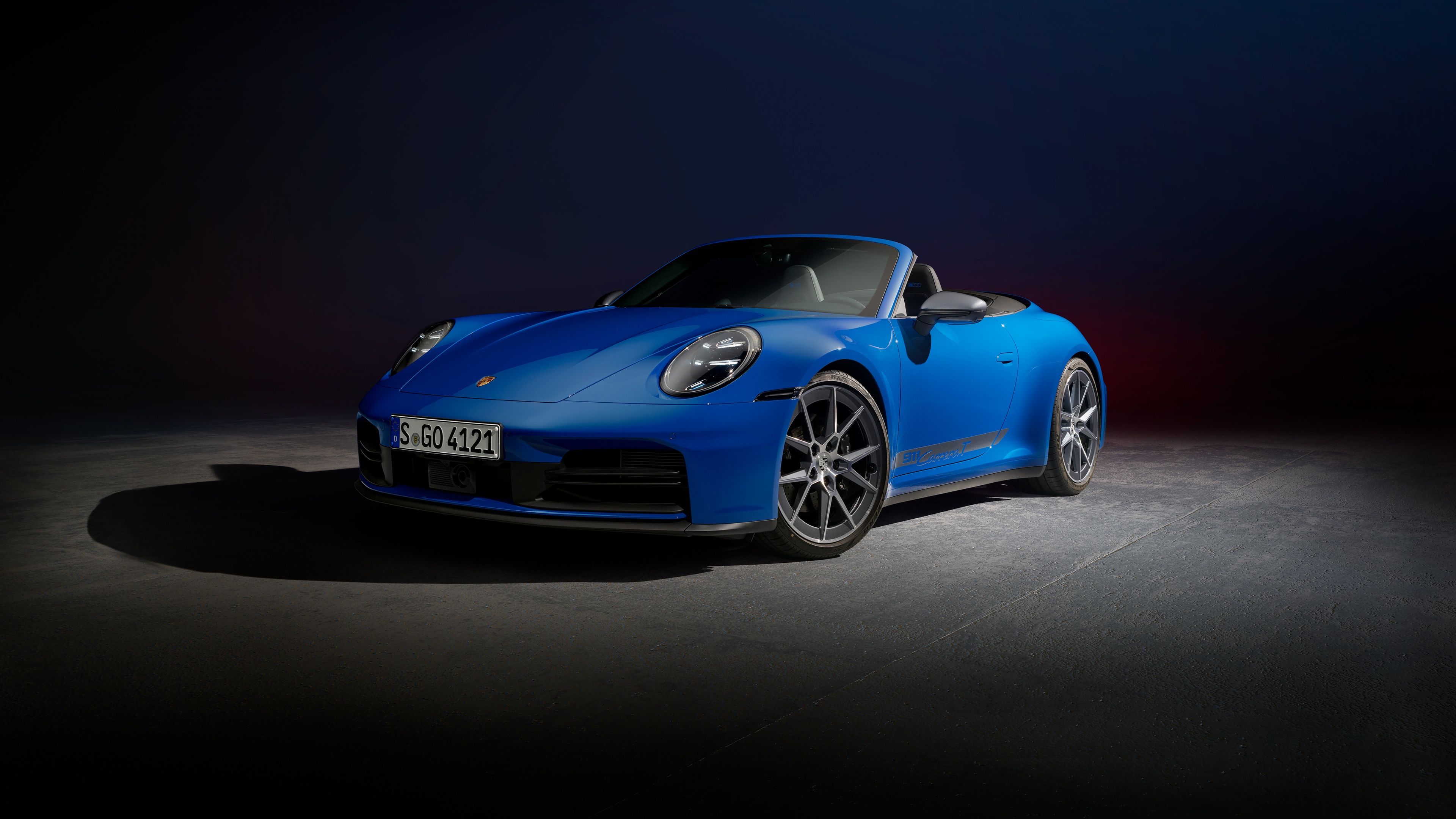 Porsche 911 Carrera T Cabriolet 2024 ultra HD 4K wallpaper