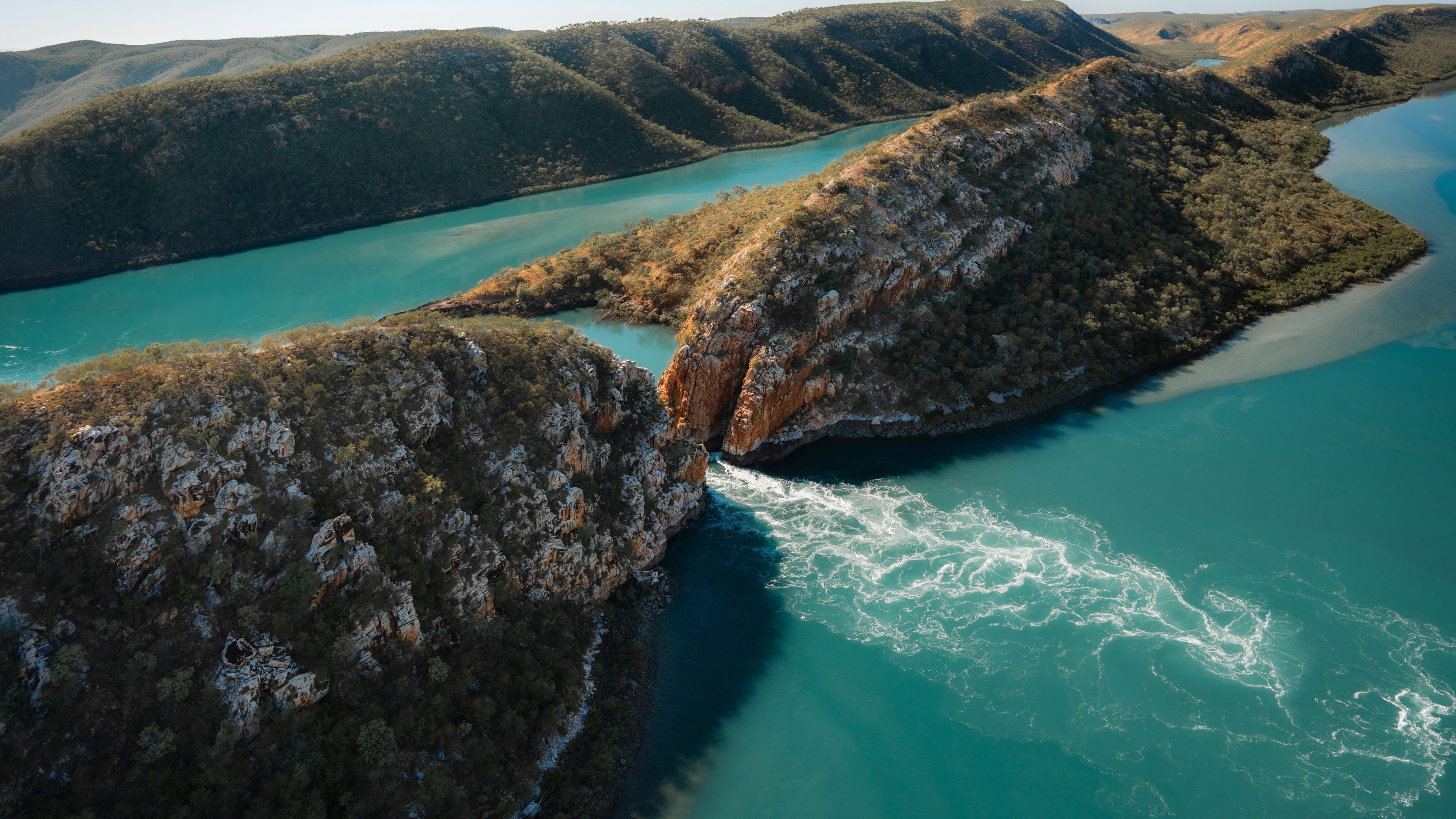 Horizontal Falls Kimberley ultra HD 4K wallpaper