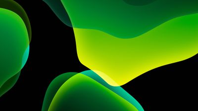 iPad Green Abstract 4K Wallpaper