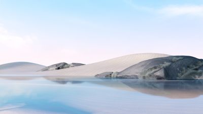 Microsoft Surface Landscape Scenery 4K Wallpaper