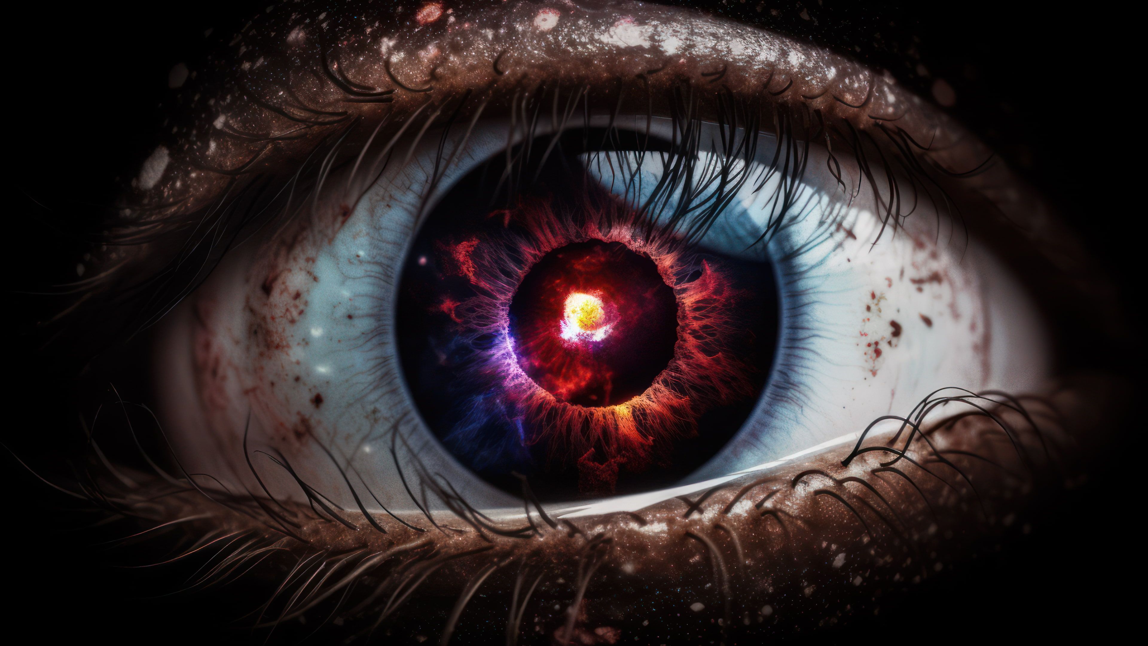 Mysterious Eye 4K Wallpaper