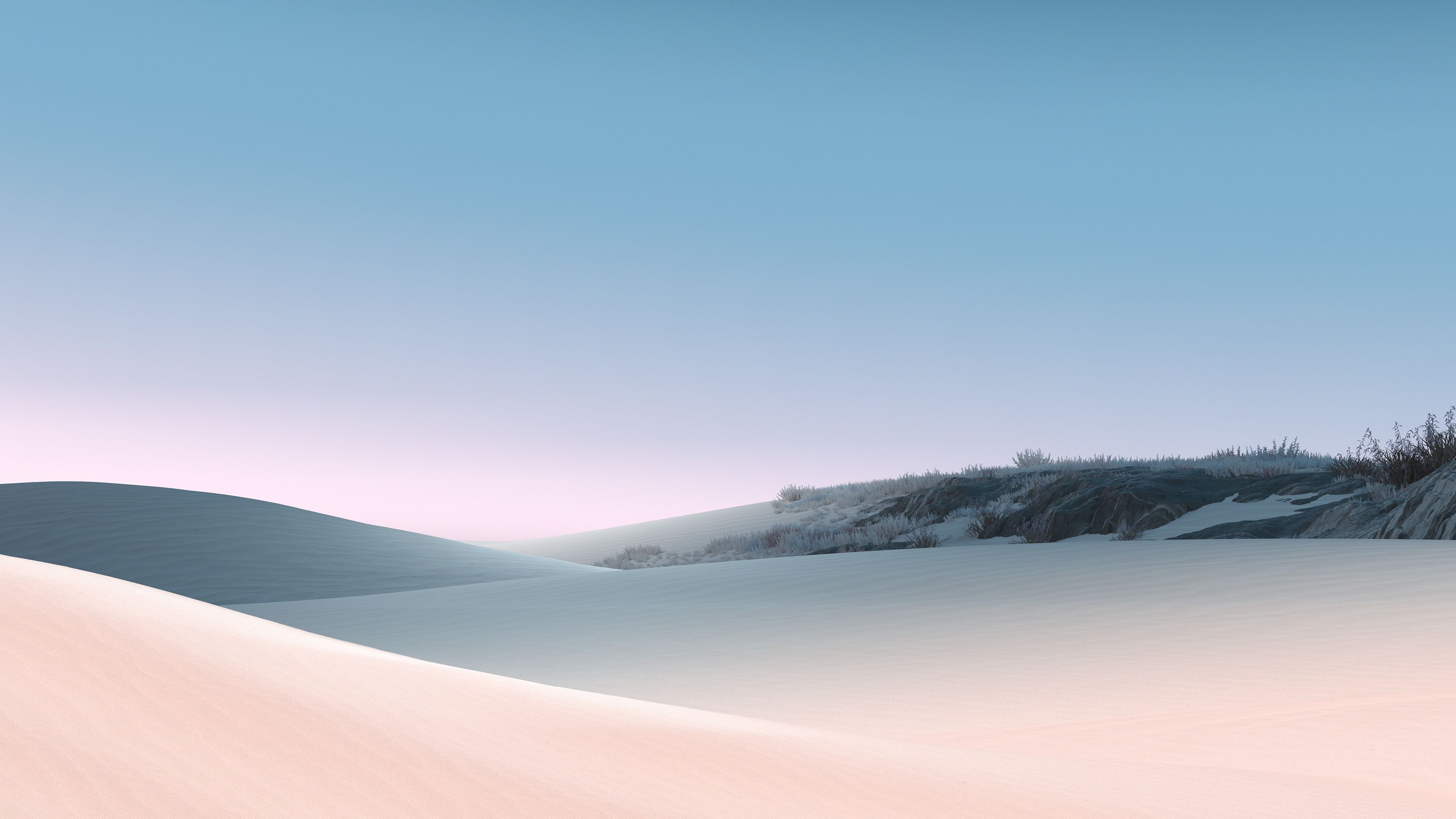 Microsoft Surface Sand Dunes 4K Wallpaper