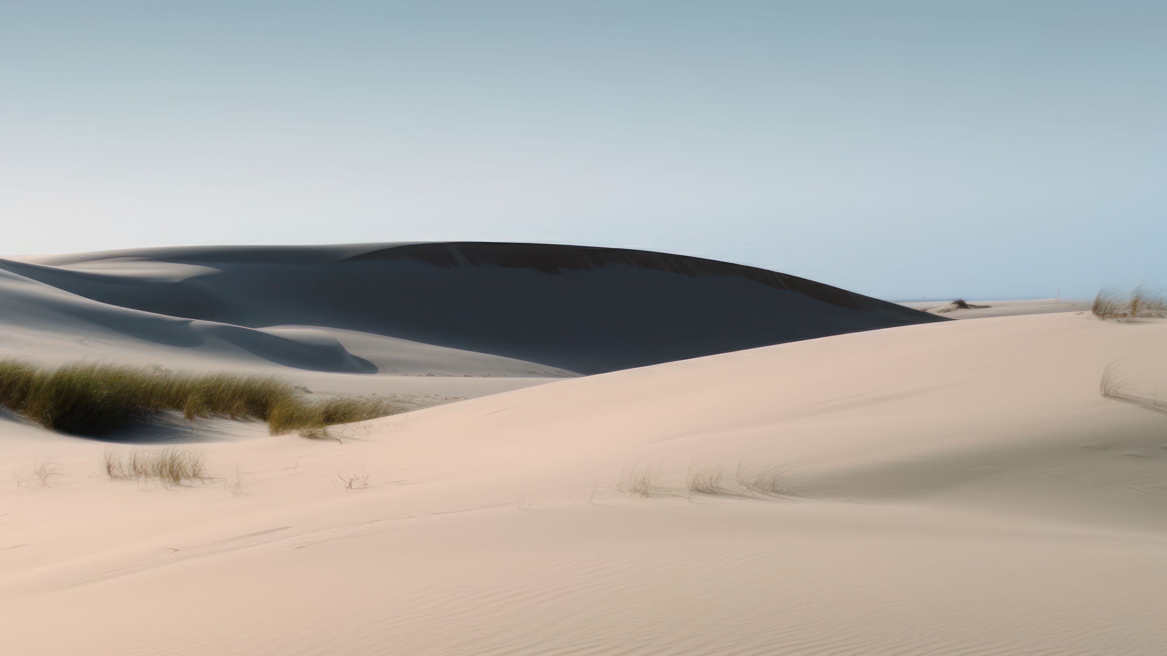 Sand Dunes Scenery 4K Wallpaper