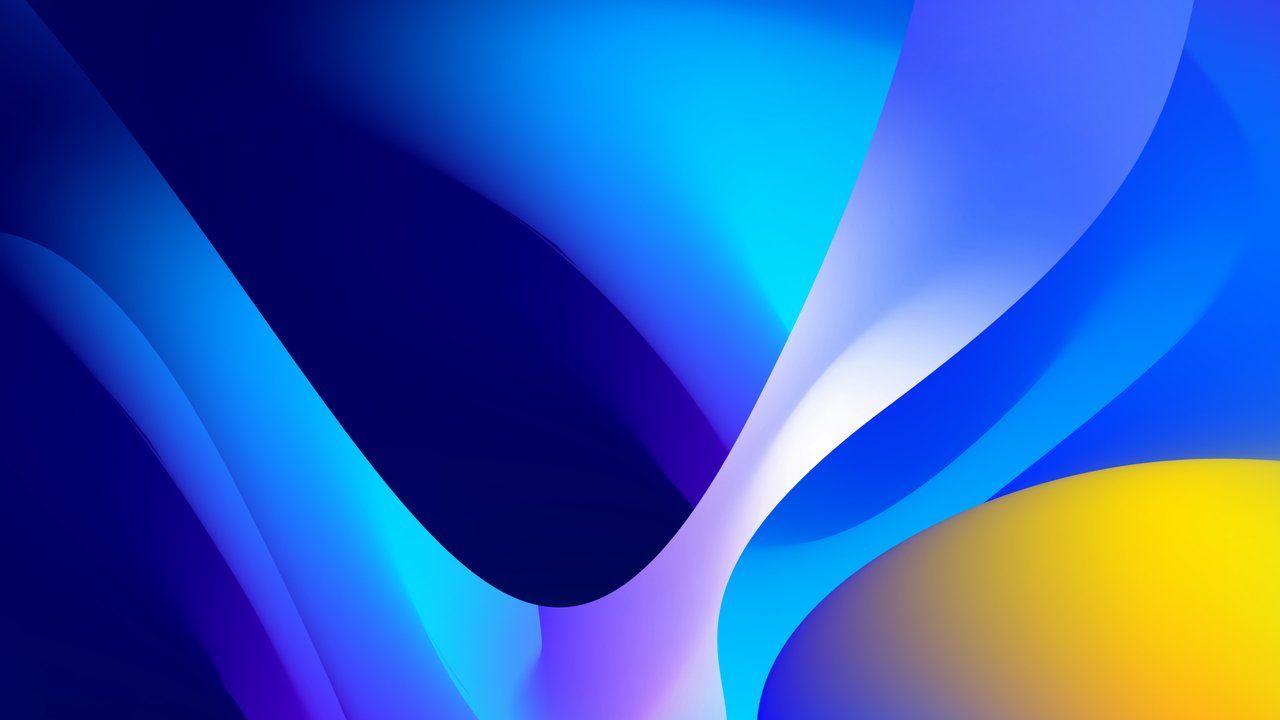 Blue Abstract Background 4K Wallpaper