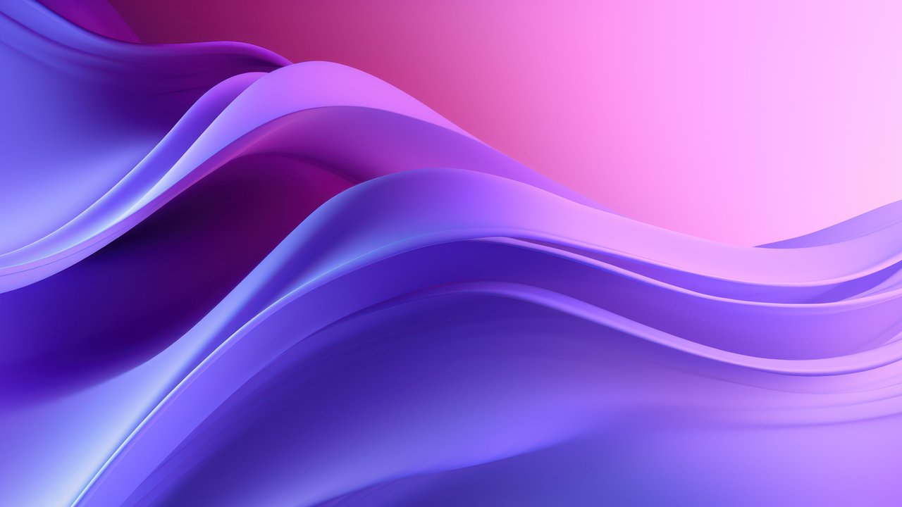 Abstract Blue Layers 4K Wallpaper