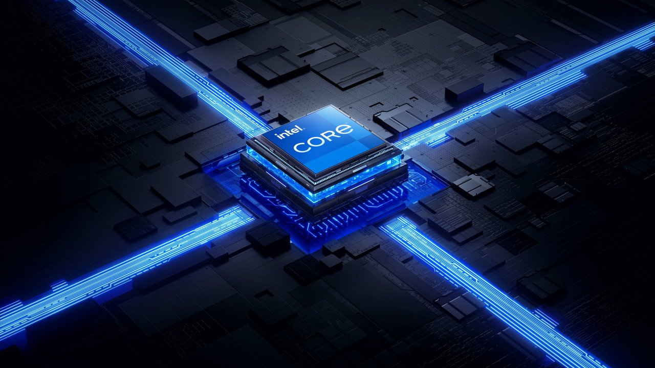 Intel processor Futuristic 4K Wallpaper