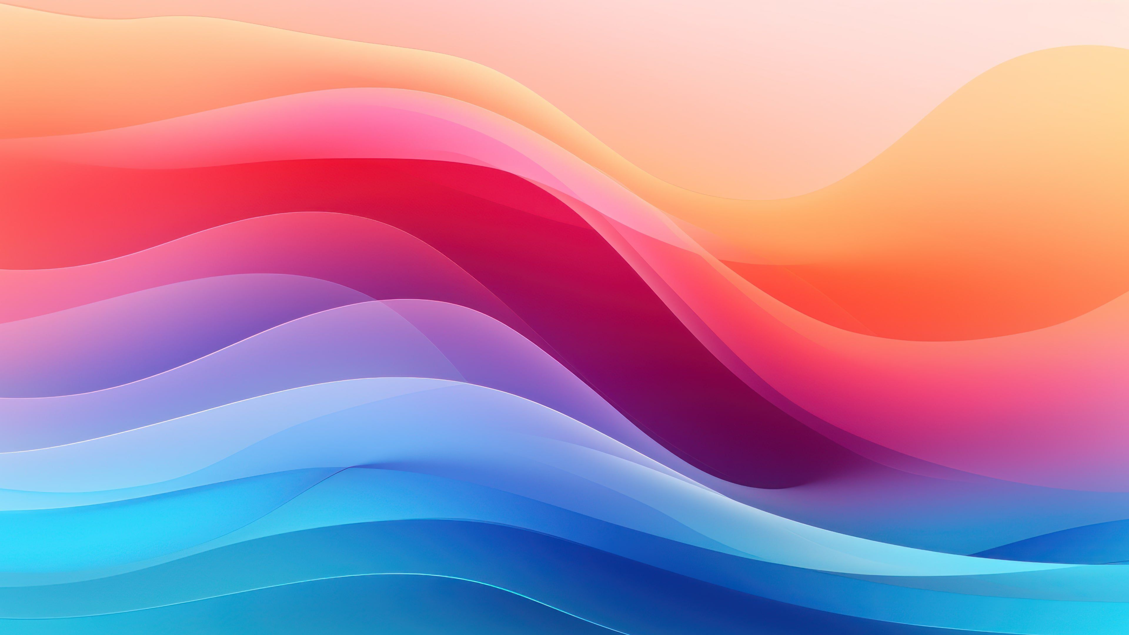 A Palette of Colors 4K Wallpaper