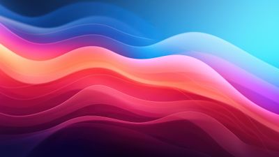 Abstracted Spectrum of Colors 4K Wallpaper