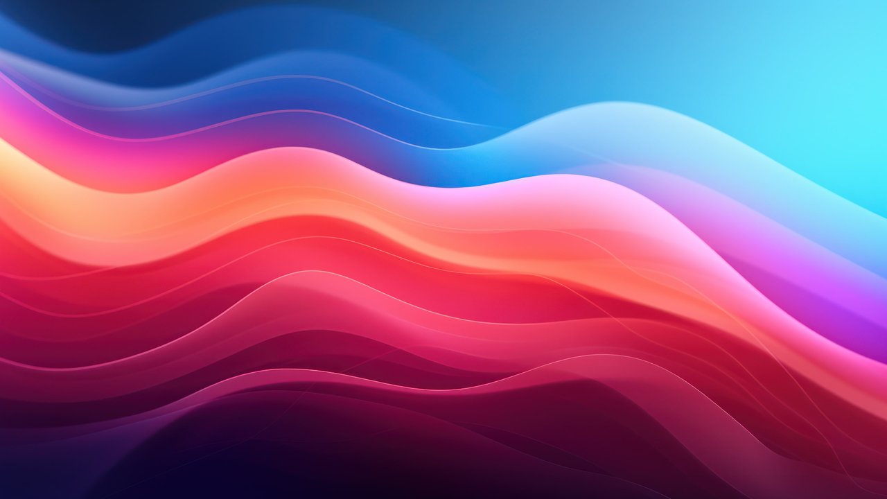 Abstracted Spectrum of Colors 4K Wallpaper