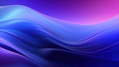 Purple Abstract Gradient Layers 4K Wallpaper