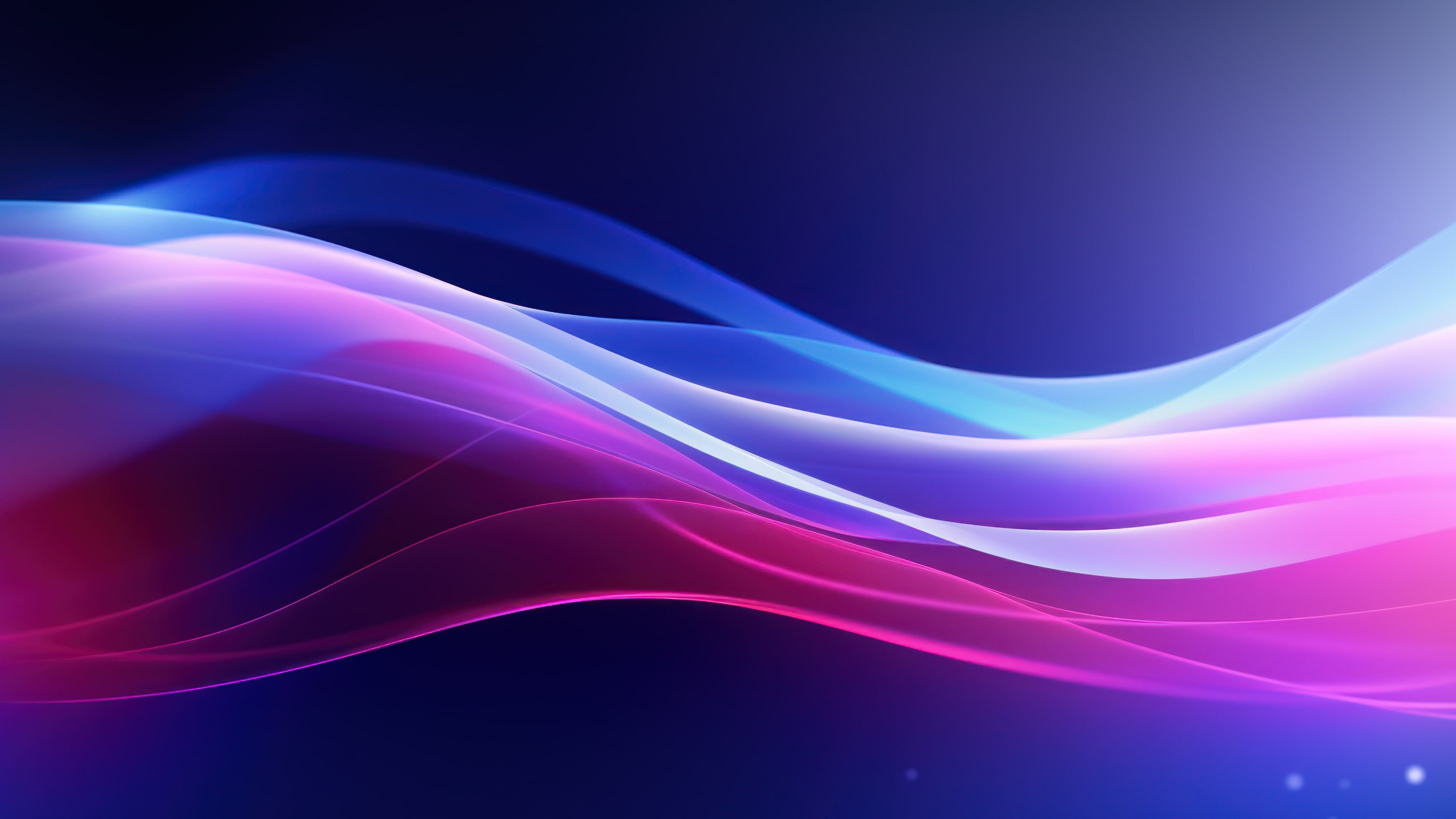 Colorful Abstract Layers 4K Wallpaper