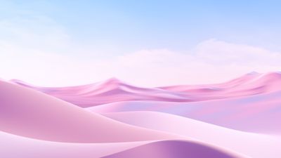 Windows 11 Pastel Pink 4K Wallpaper