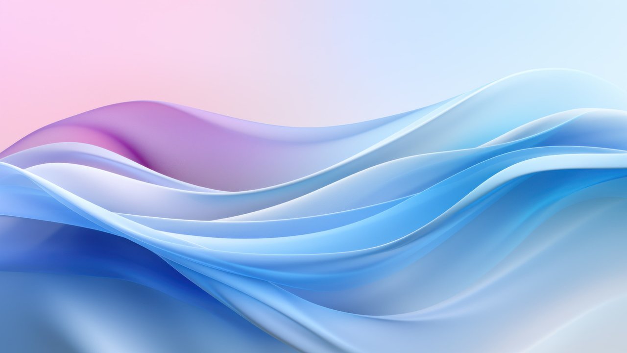 Windows 11 Abstract Blue 4K Wallpaper